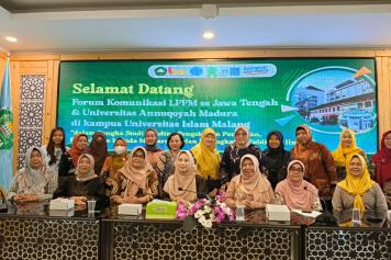 Universitas Pandanaran dan FORKOM LPPM Jawa Tengah Melakukan Benchmarking ke UIM Malang